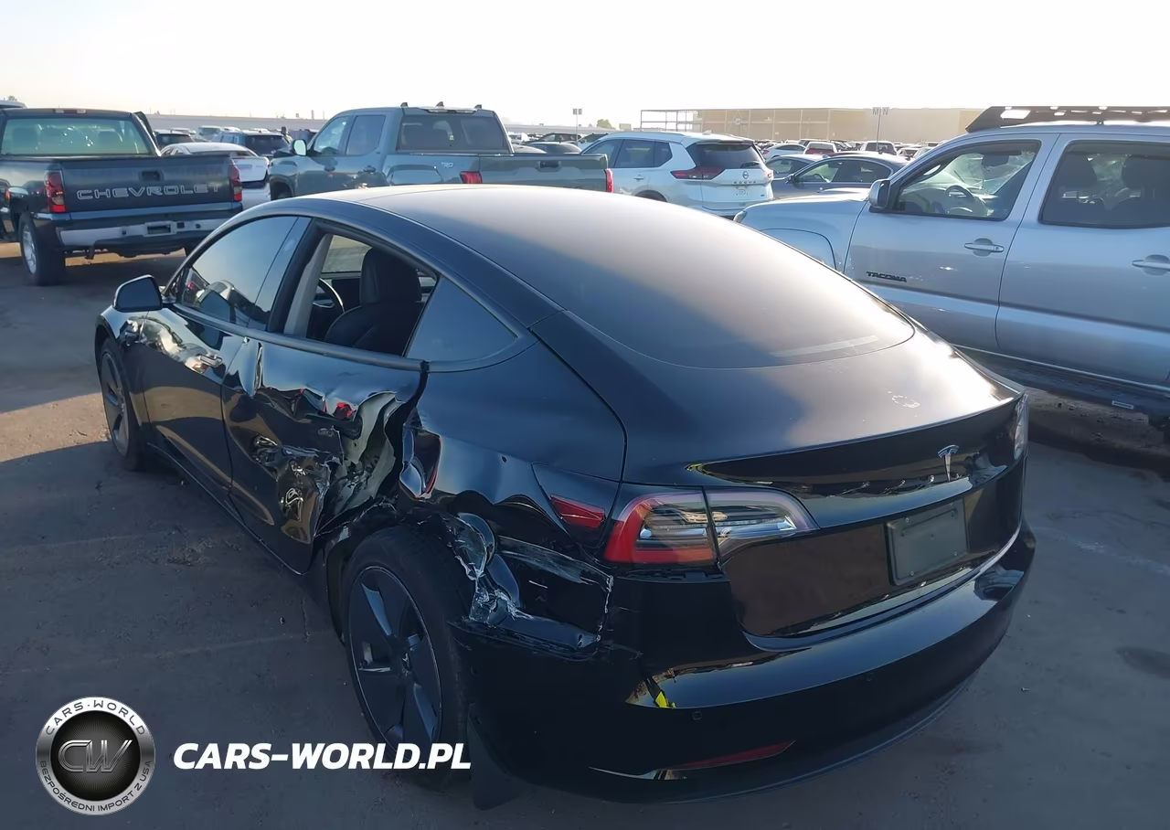 2022 Tesla Model 3 Rear-Wheel Drive VIN:5YJ3E1EA9NF373097 - 3