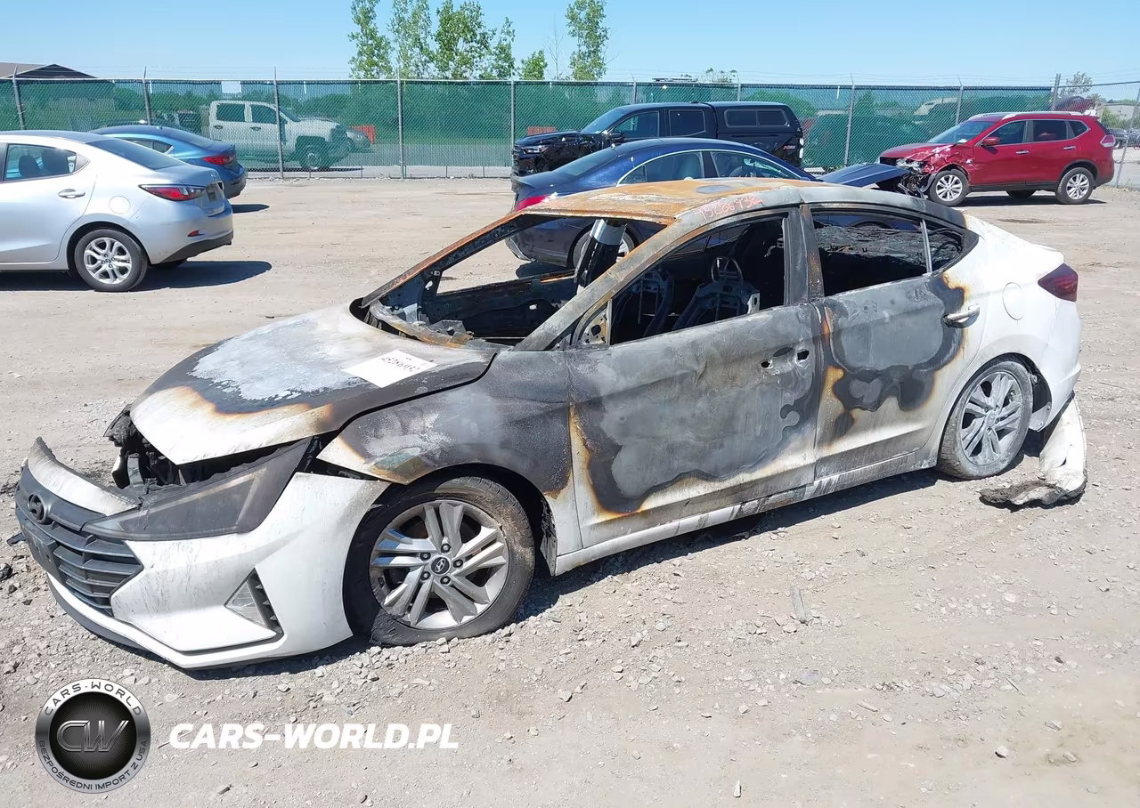 2020 Hyundai Elantra Sel VIN:5NPD84LF9LH623349 - 2