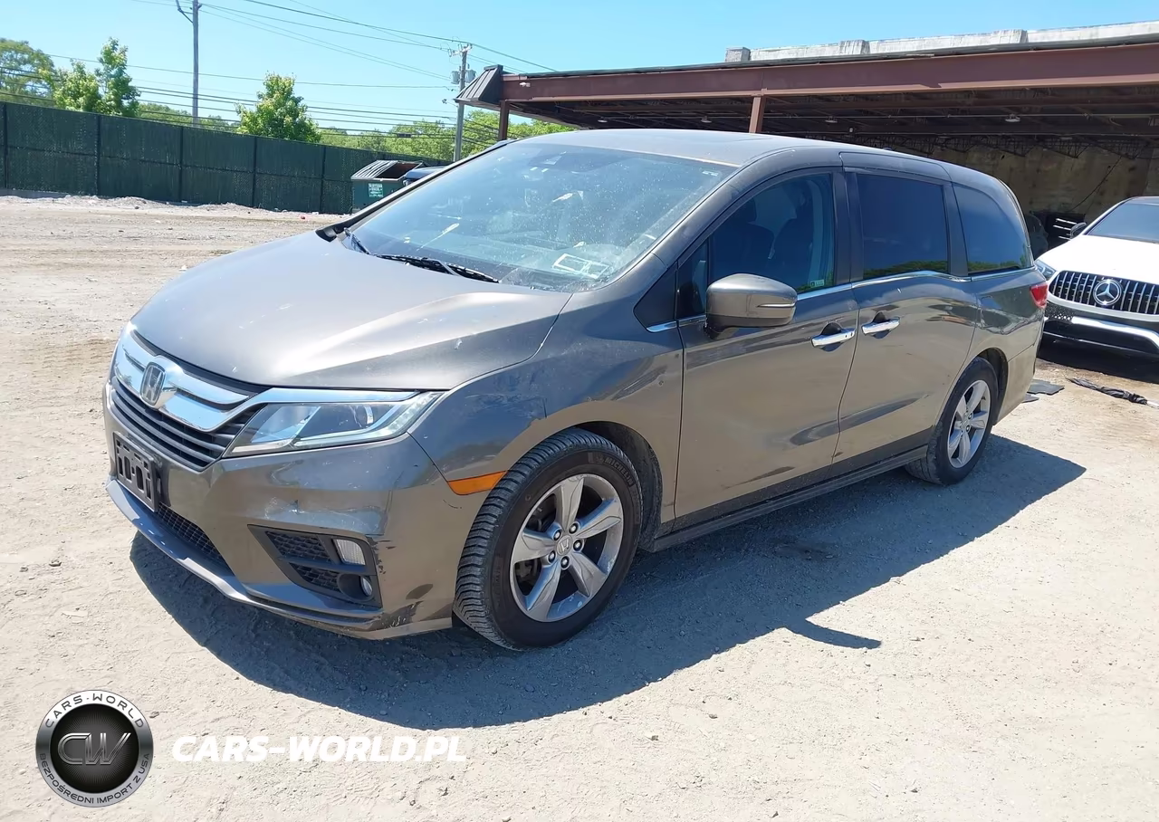 2020 Honda Odyssey Ex-L-Ex-L W-Navi Res VIN:5FNRL6H70LB011010 - 2