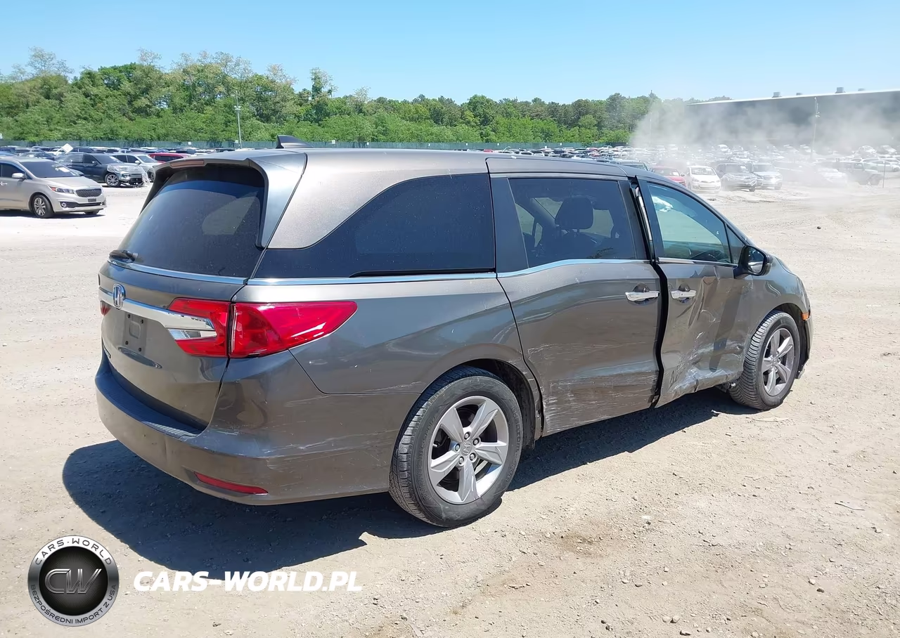 2020 Honda Odyssey Ex-L-Ex-L W-Navi Res VIN:5FNRL6H70LB011010 - 4