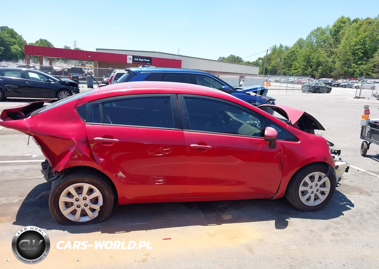 2014 Kia Rio Lx VIN:KNADM4A39E6389048 - 13