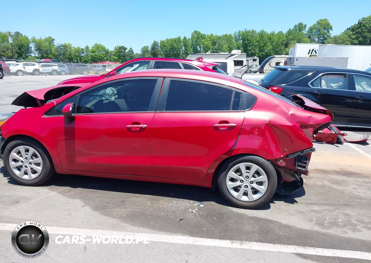 2014 Kia Rio Lx VIN:KNADM4A39E6389048 - 14