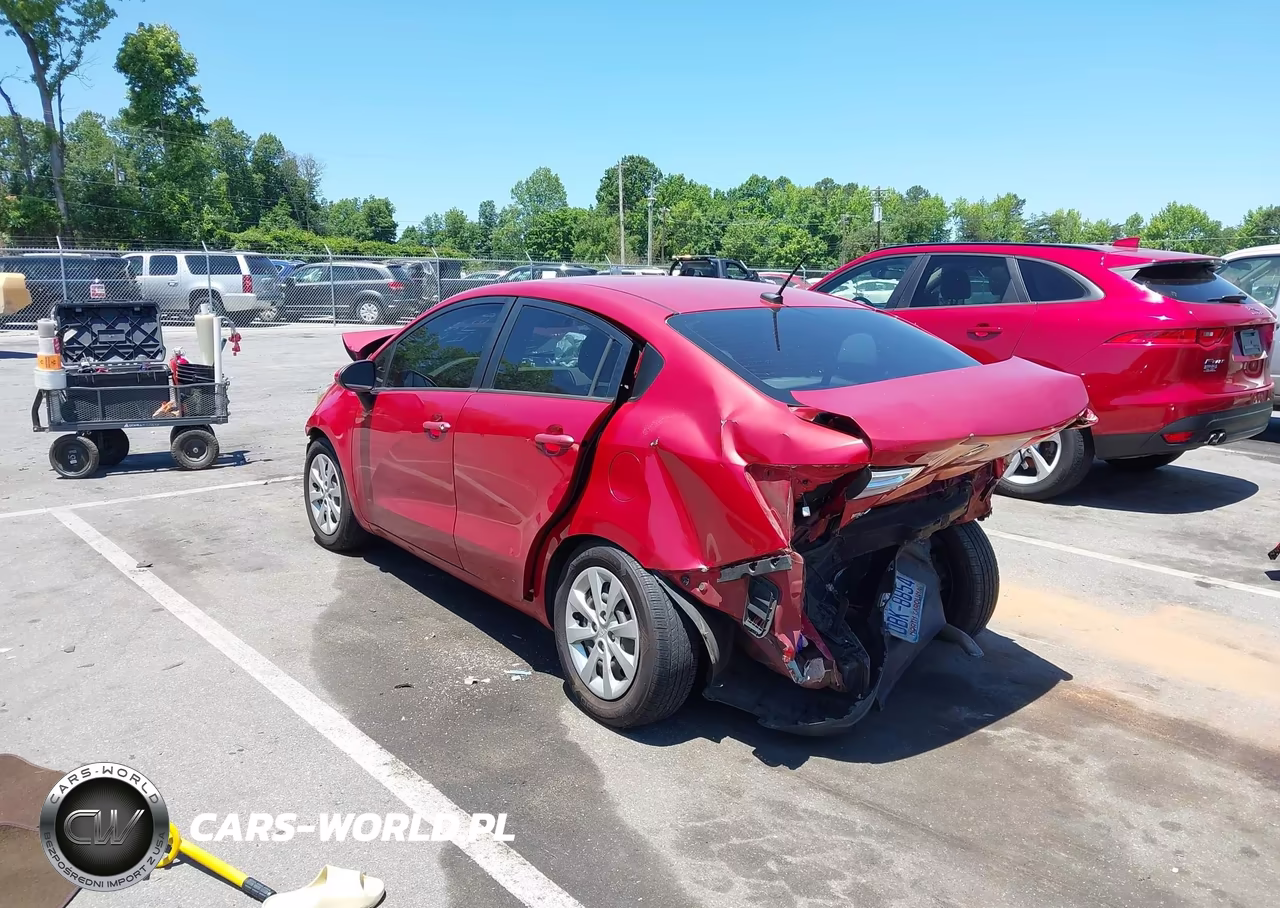 2014 Kia Rio Lx VIN:KNADM4A39E6389048 - 3