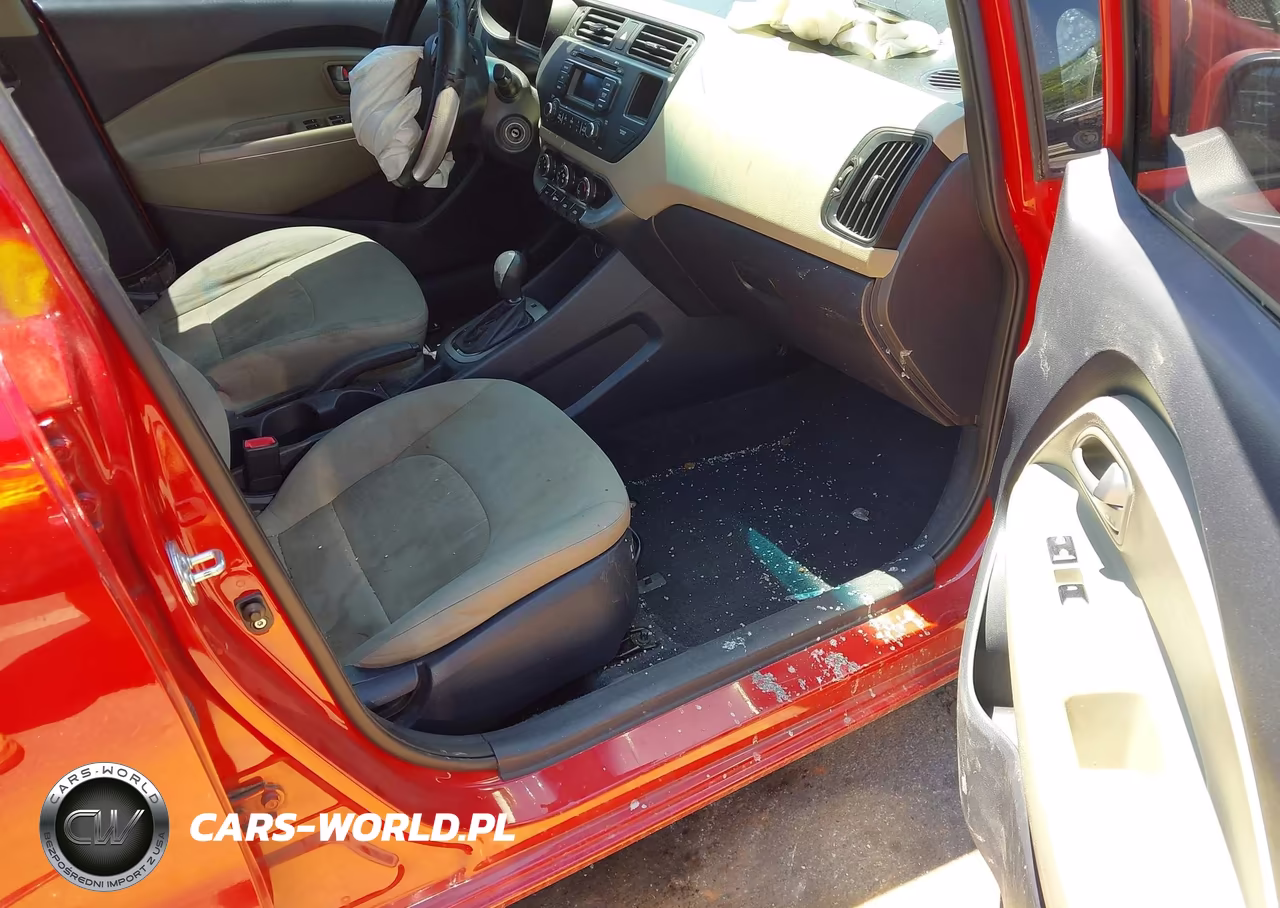 2014 Kia Rio Lx VIN:KNADM4A39E6389048 - 5