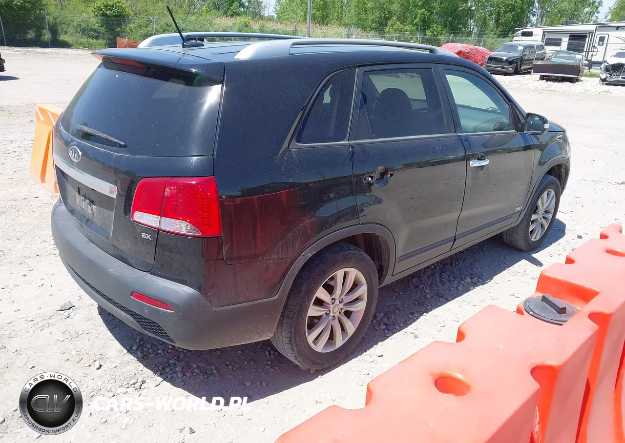 2011 Kia Sorento Ex VIN:5XYKUCA14BG150907 - 4