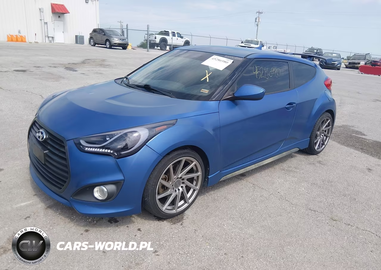 2016 Hyundai Veloster Turbo Rally Edition VIN:KMHTC6AE8GU264616 - 2