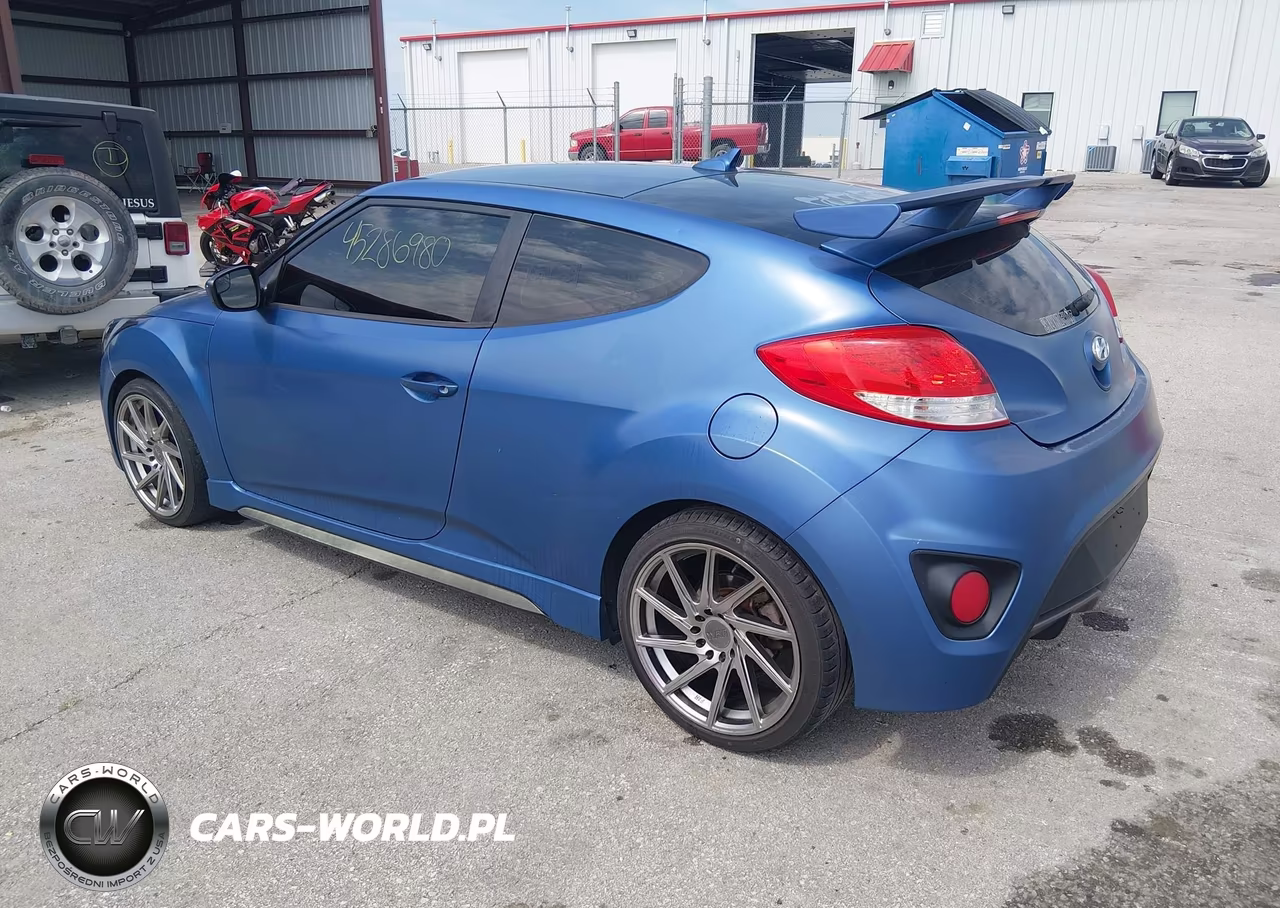 2016 Hyundai Veloster Turbo Rally Edition VIN:KMHTC6AE8GU264616 - 3