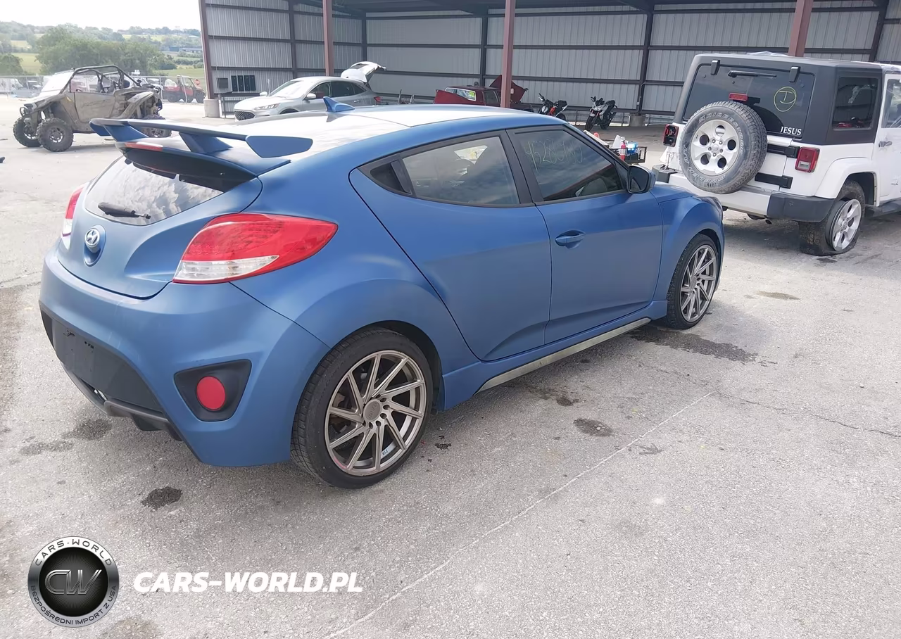2016 Hyundai Veloster Turbo Rally Edition VIN:KMHTC6AE8GU264616 - 4