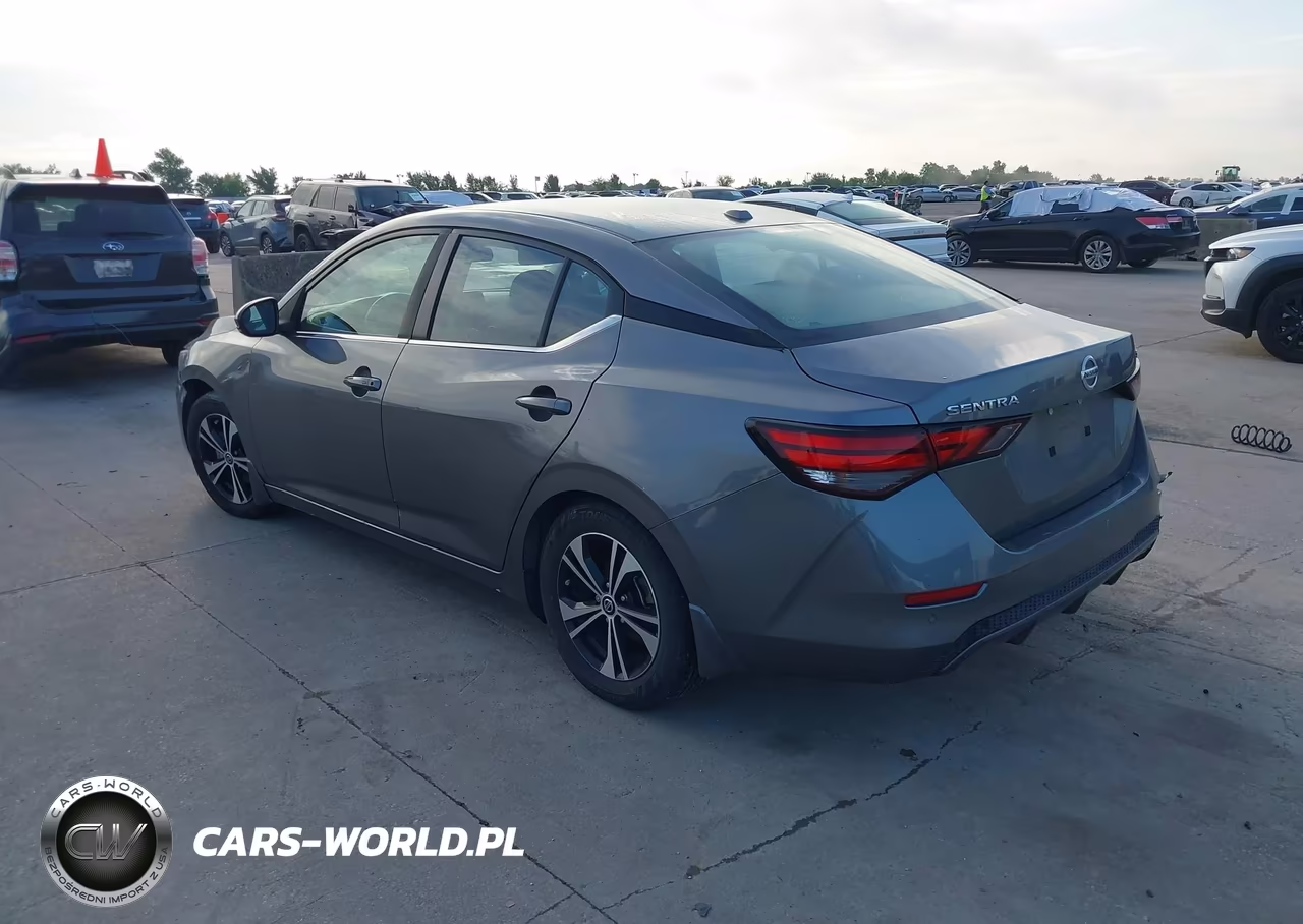 2020 Nissan Sentra Sv Xtronic Cvt VIN:3N1AB8CV4LY302523 - 3