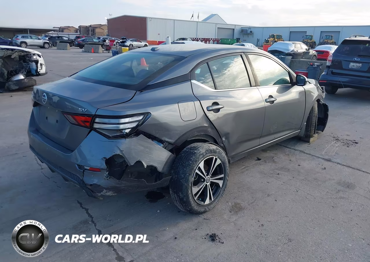 2020 Nissan Sentra Sv Xtronic Cvt VIN:3N1AB8CV4LY302523 - 4