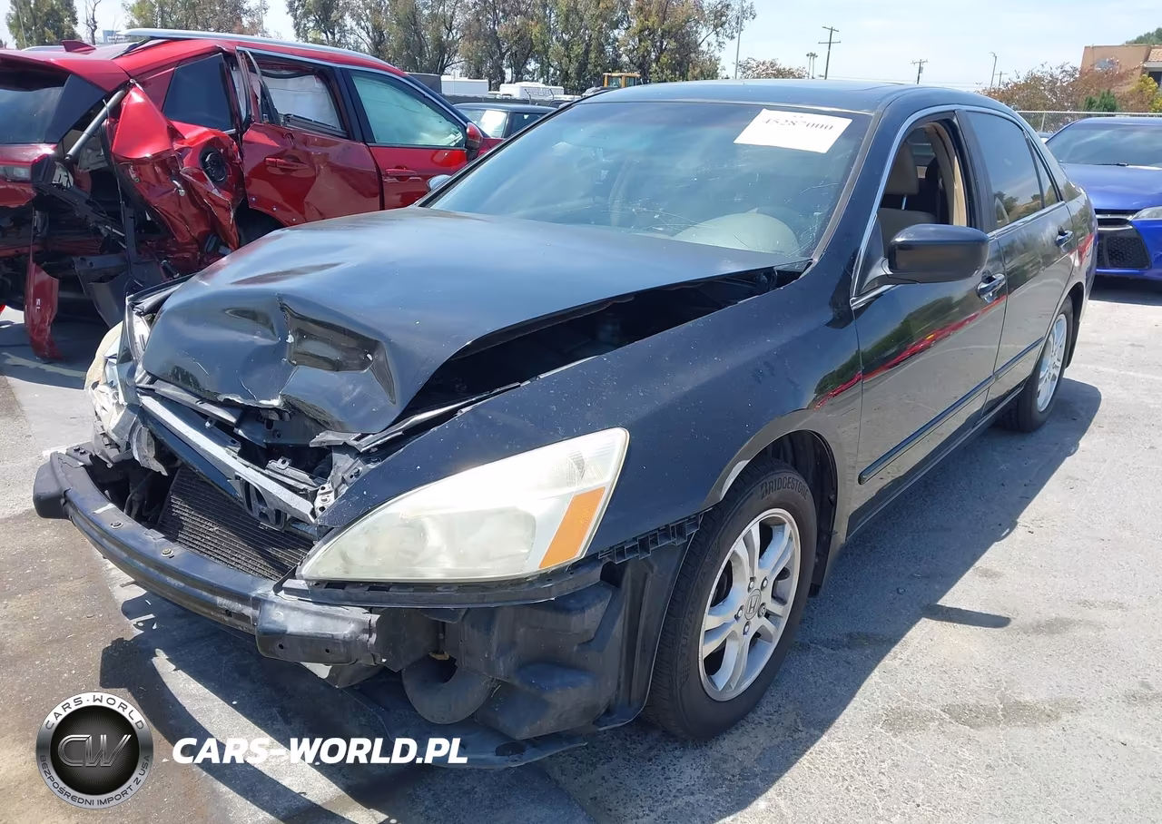 2007 Honda Accord 2.4 Ex VIN:1HGCM567X7A028686 - 2