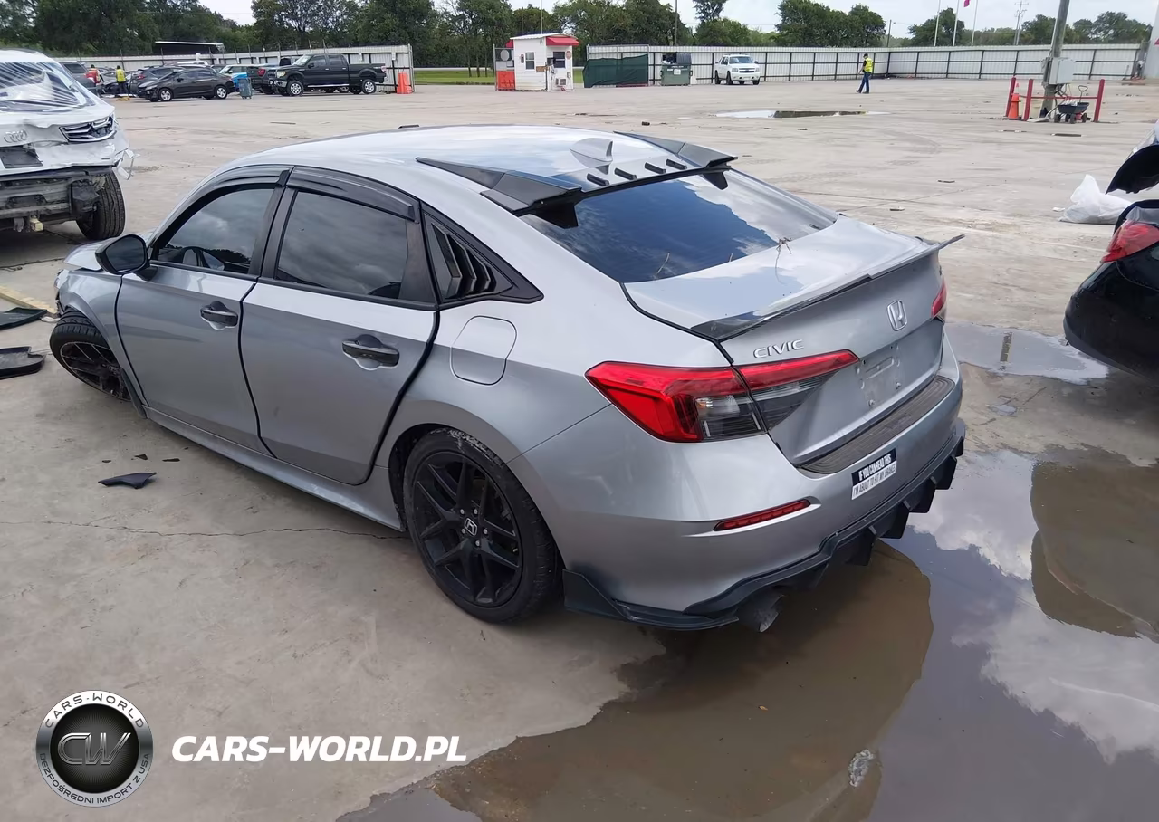 2022 Honda Civic Sport VIN:2HGFE2F5XNH595647 - 3