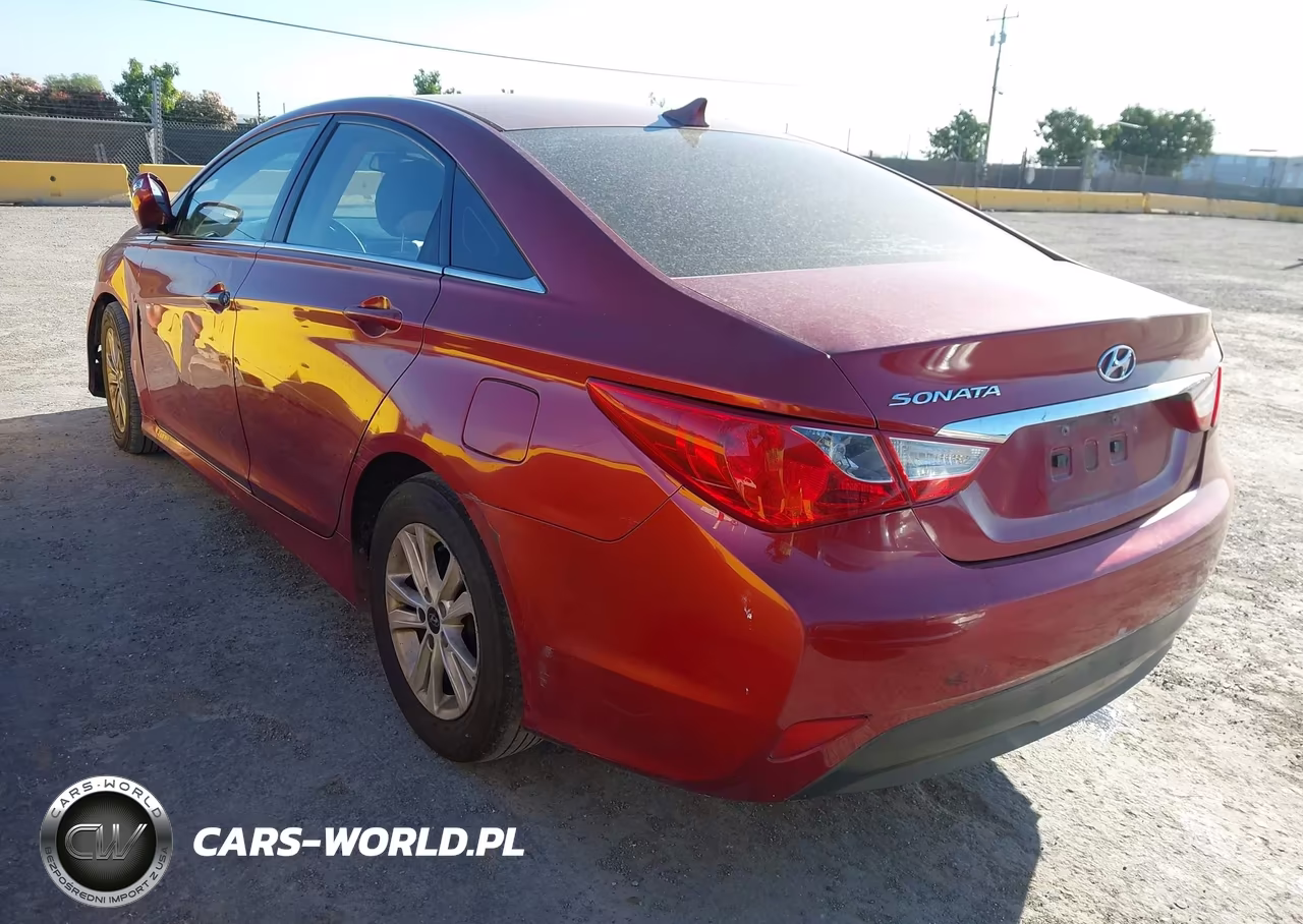 2014 Hyundai Sonata Gls VIN:5NPEB4AC4EH940795 - 3