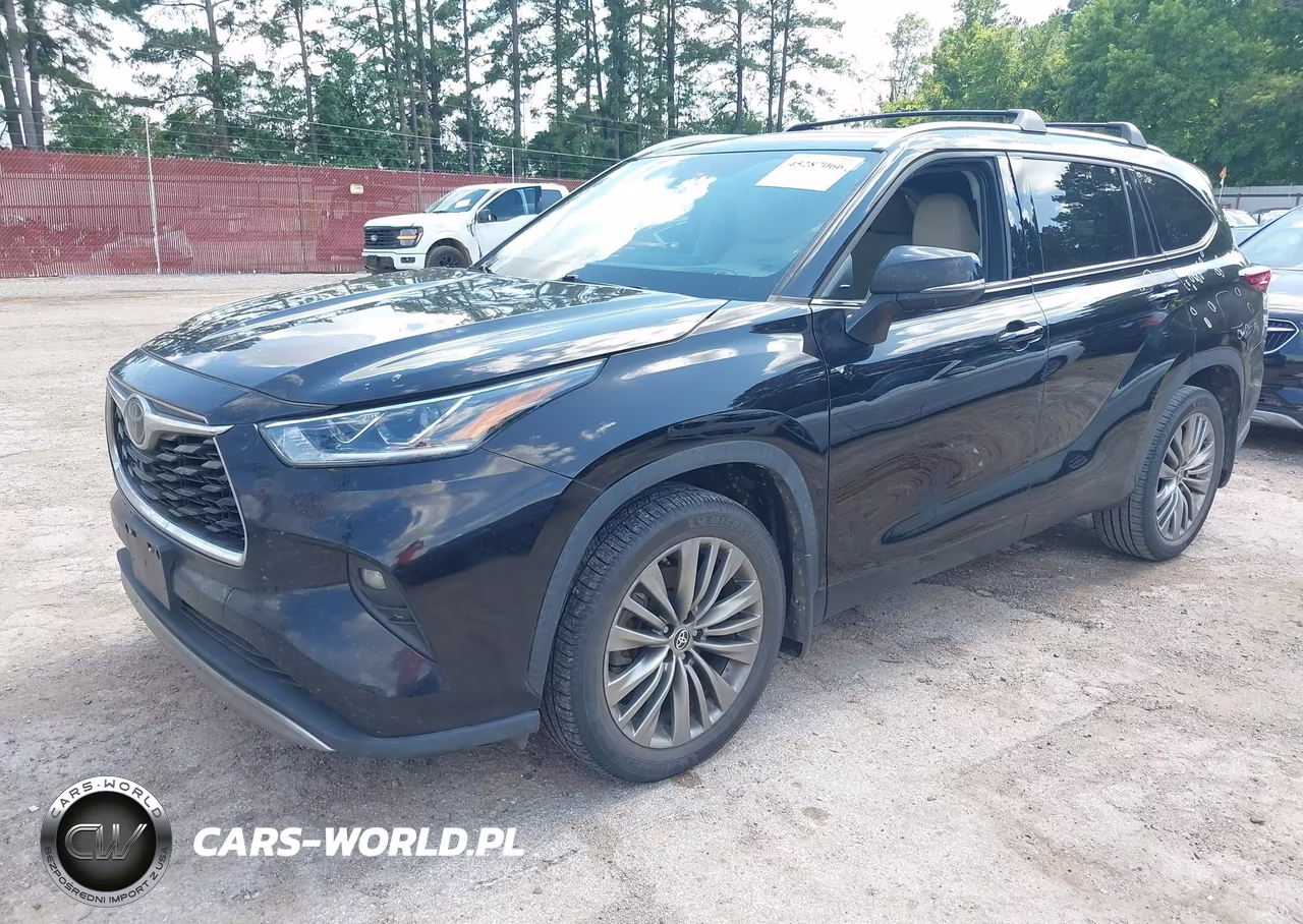 2020 Toyota Highlander Platinum VIN:5TDFZRAH5LS004006 - 2