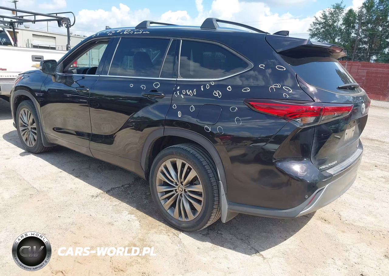 2020 Toyota Highlander Platinum VIN:5TDFZRAH5LS004006 - 3