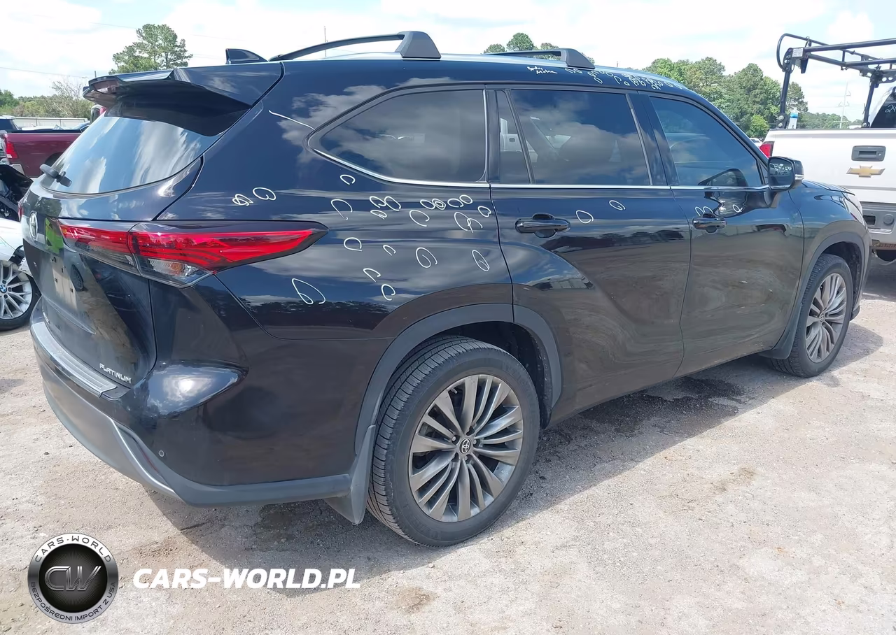 2020 Toyota Highlander Platinum VIN:5TDFZRAH5LS004006 - 4