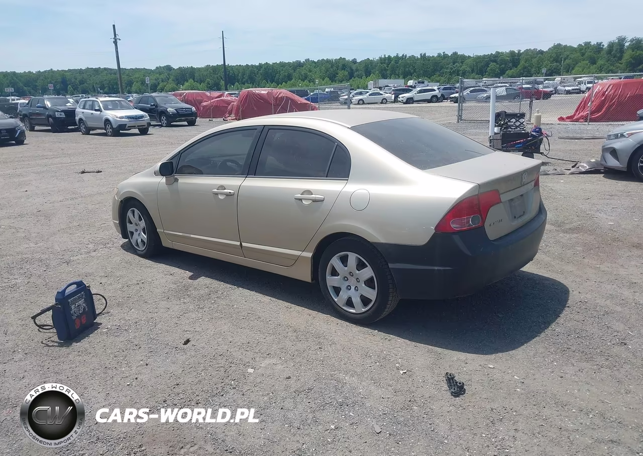 2007 Honda Civic Lx VIN:1HGFA16527L138097 - 3