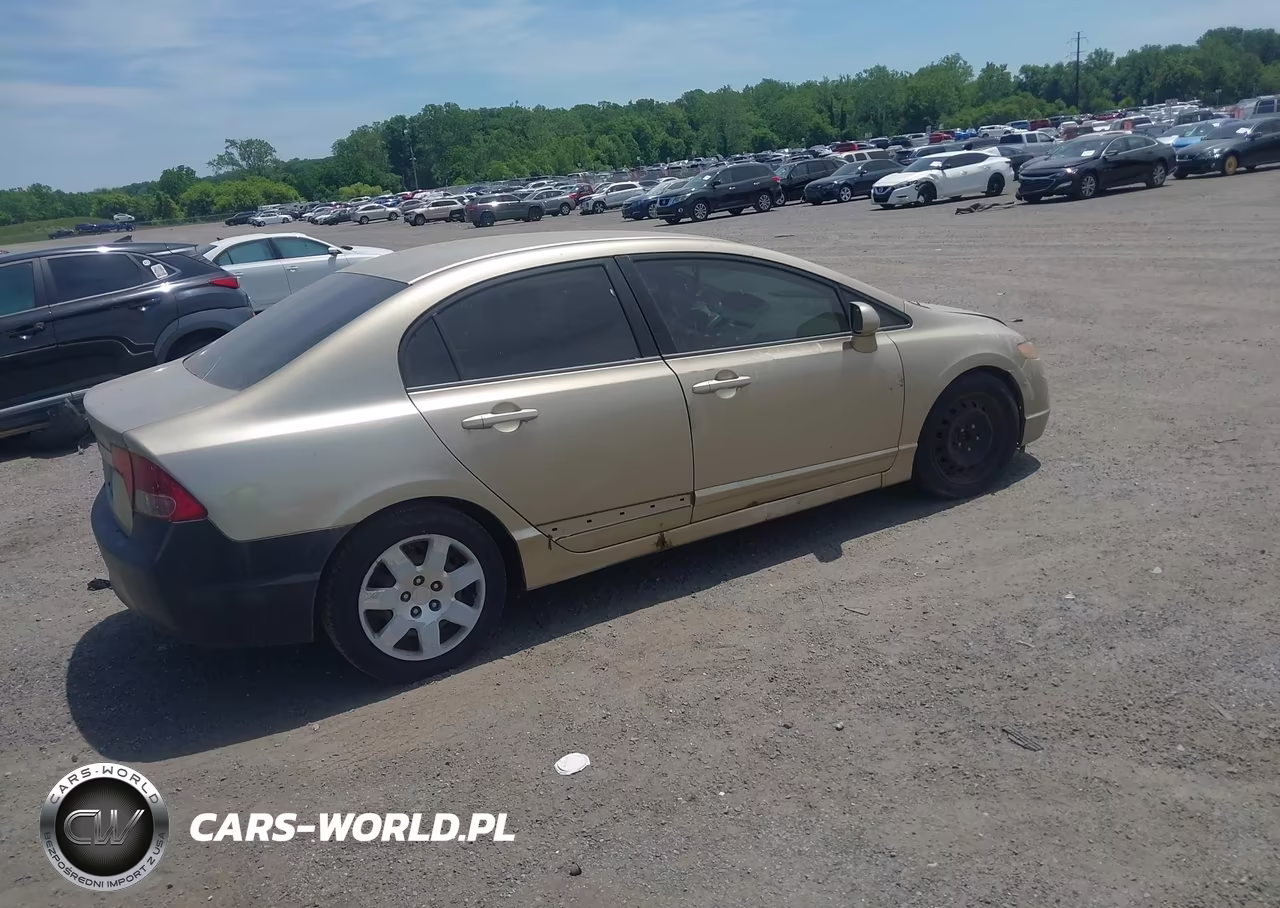 2007 Honda Civic Lx VIN:1HGFA16527L138097 - 4