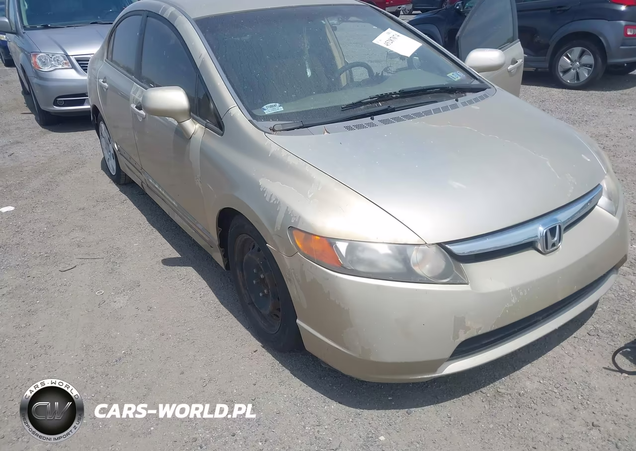 2007 Honda Civic Lx VIN:1HGFA16527L138097 - 6