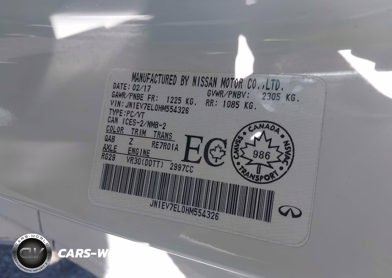 2017 Infiniti Q60 3.0T Premium-3.0T Sport VIN:JN1EV7EL0HM554326 - 9