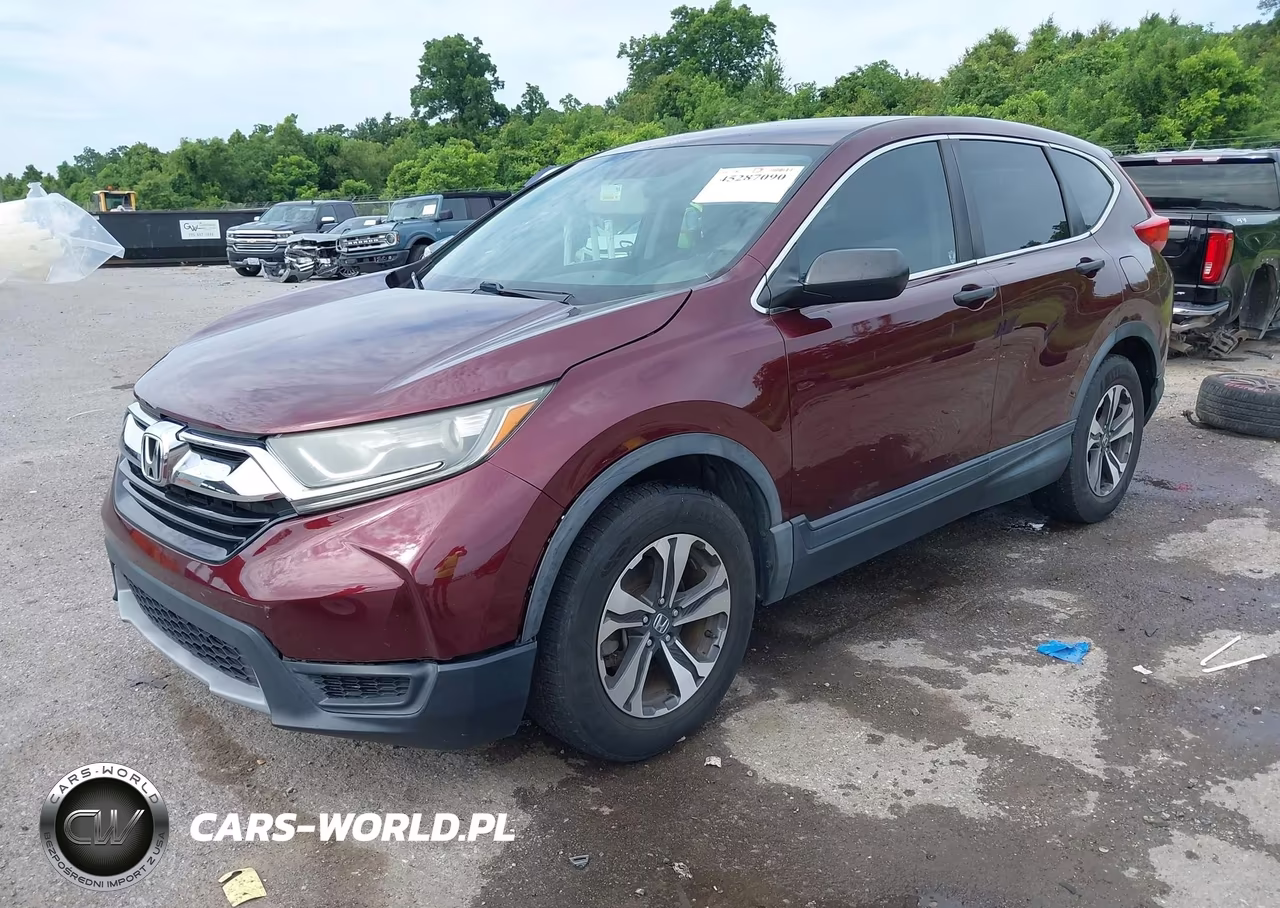 2017 Honda Cr-V Lx VIN:5J6RW5H3XHL002215 - 2