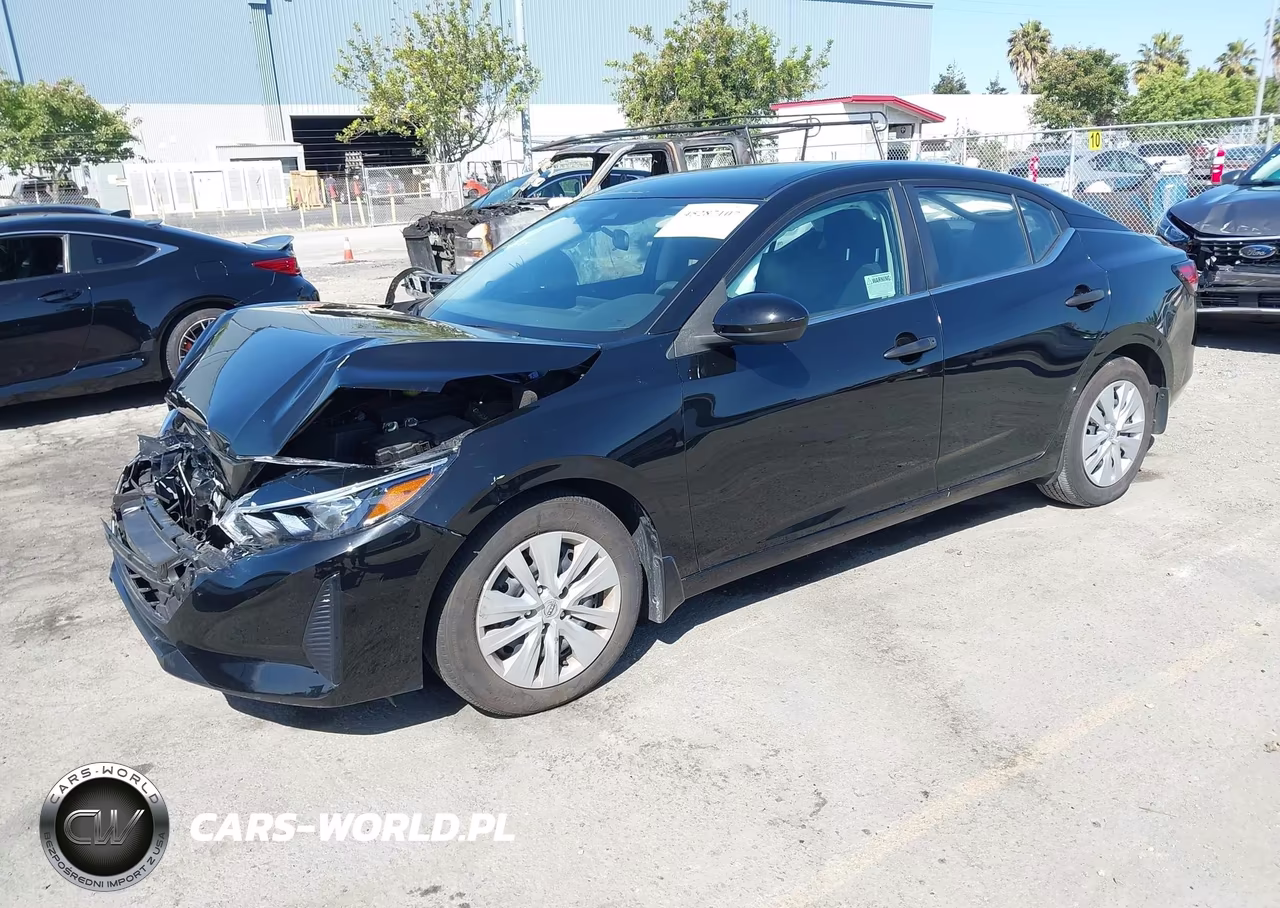 2024 Nissan Sentra S Xtronic Cvt VIN:3N1AB8BV8RY292394 - 2