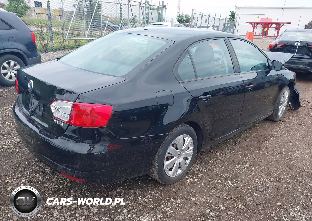 2011 Volkswagen Jetta 2.5L Se VIN:3VWDX7AJ3BM336008 - 4