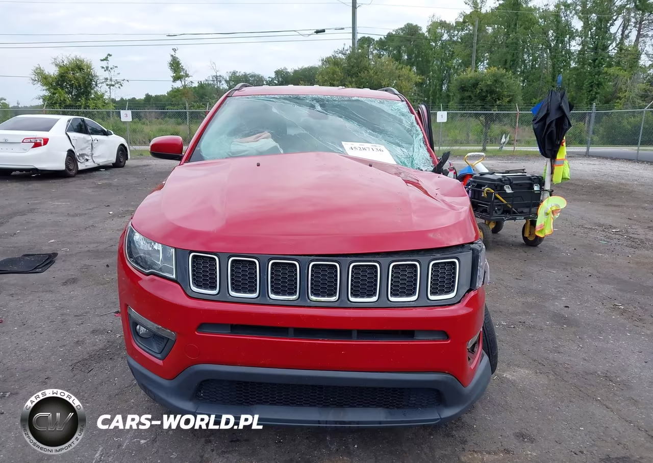 2021 Jeep Compass Latitude Fwd VIN:3C4NJCBB7MT522698 - 12