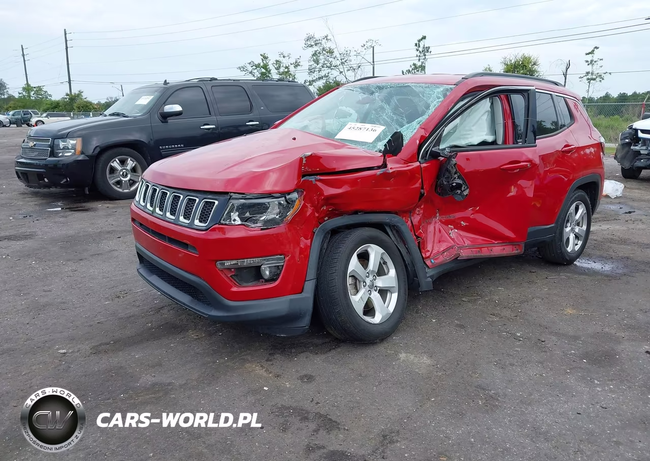 2021 Jeep Compass Latitude Fwd VIN:3C4NJCBB7MT522698 - 2