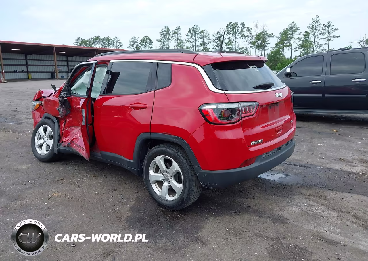 2021 Jeep Compass Latitude Fwd VIN:3C4NJCBB7MT522698 - 3