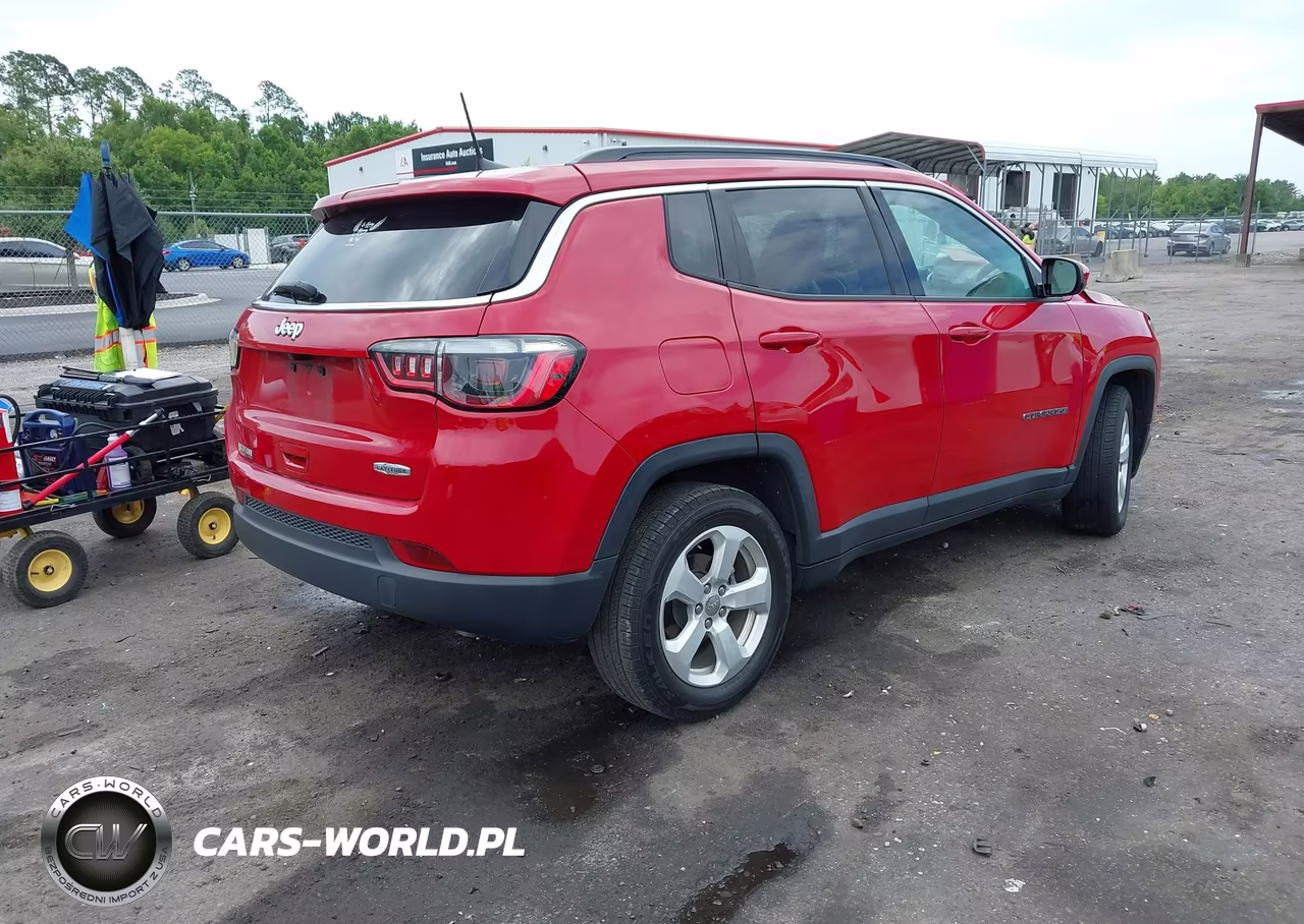 2021 Jeep Compass Latitude Fwd VIN:3C4NJCBB7MT522698 - 4
