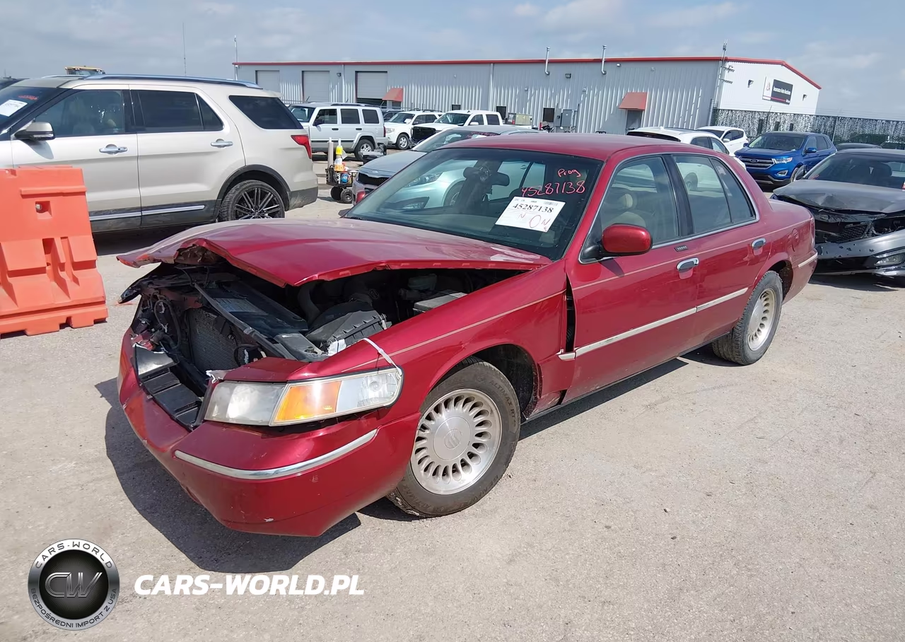 2001 Mercury Grand Marquis Ls VIN:2MEFM75W31X668073 - 2
