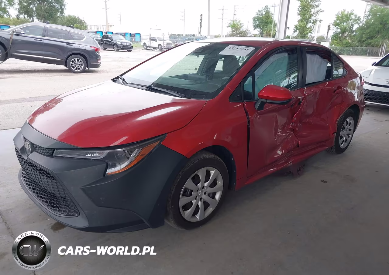2021 Toyota Corolla Le VIN:5YFEPMAE0MP215019 - 2