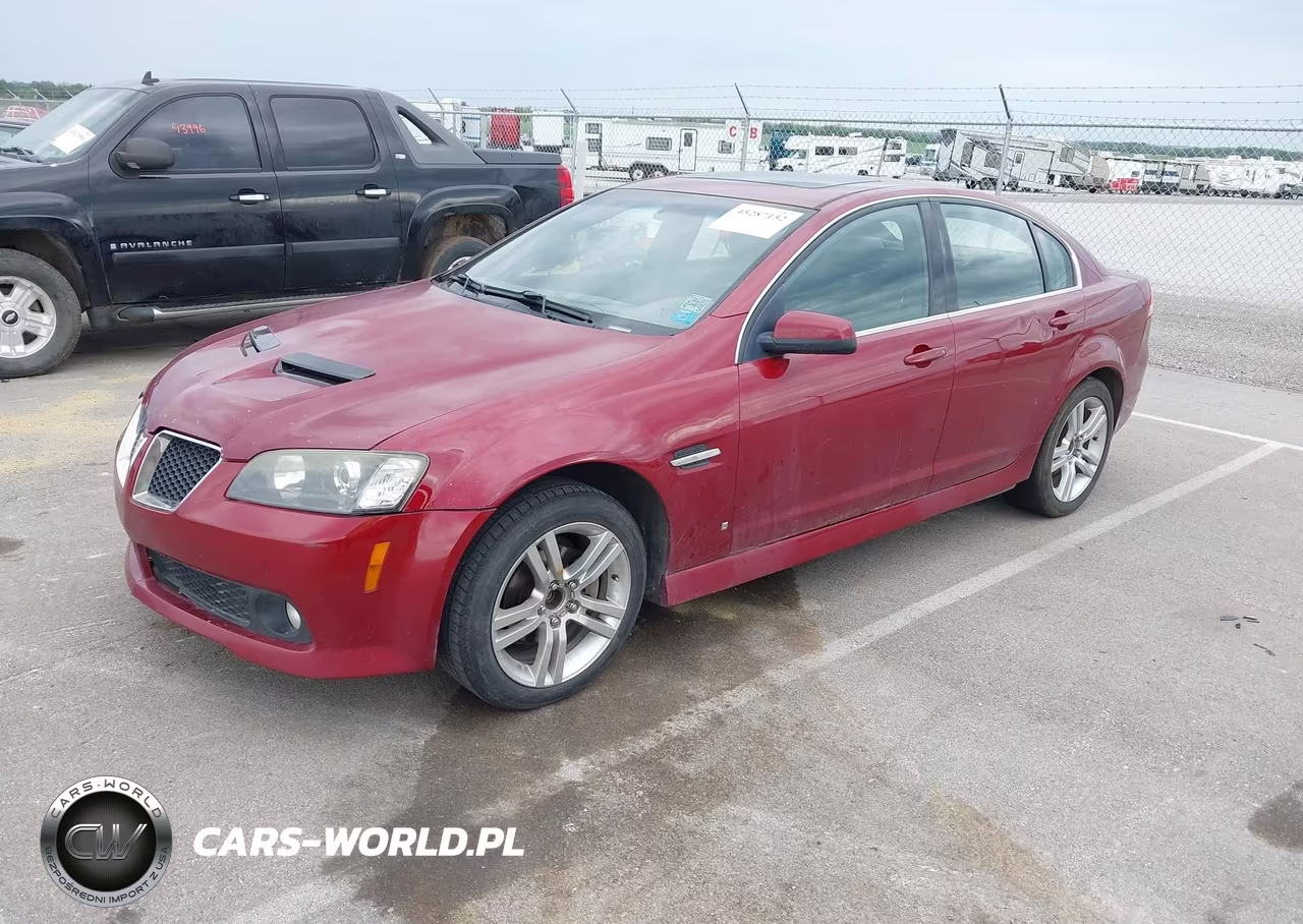 2009 Pontiac G8 VIN:6G2ER57749L233152 - 2