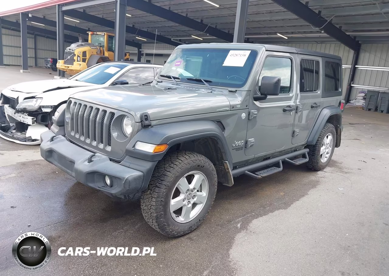 2018 Jeep Wrangler Unlimited Sport S 4X4 VIN:1C4HJXDN1JW197855 - 2