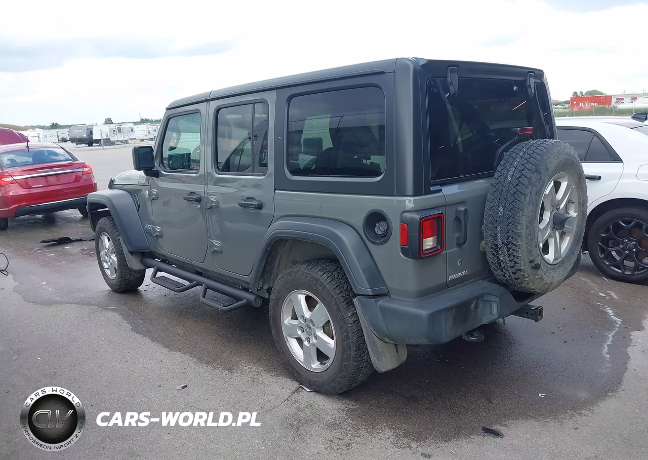 2018 Jeep Wrangler Unlimited Sport S 4X4 VIN:1C4HJXDN1JW197855 - 3