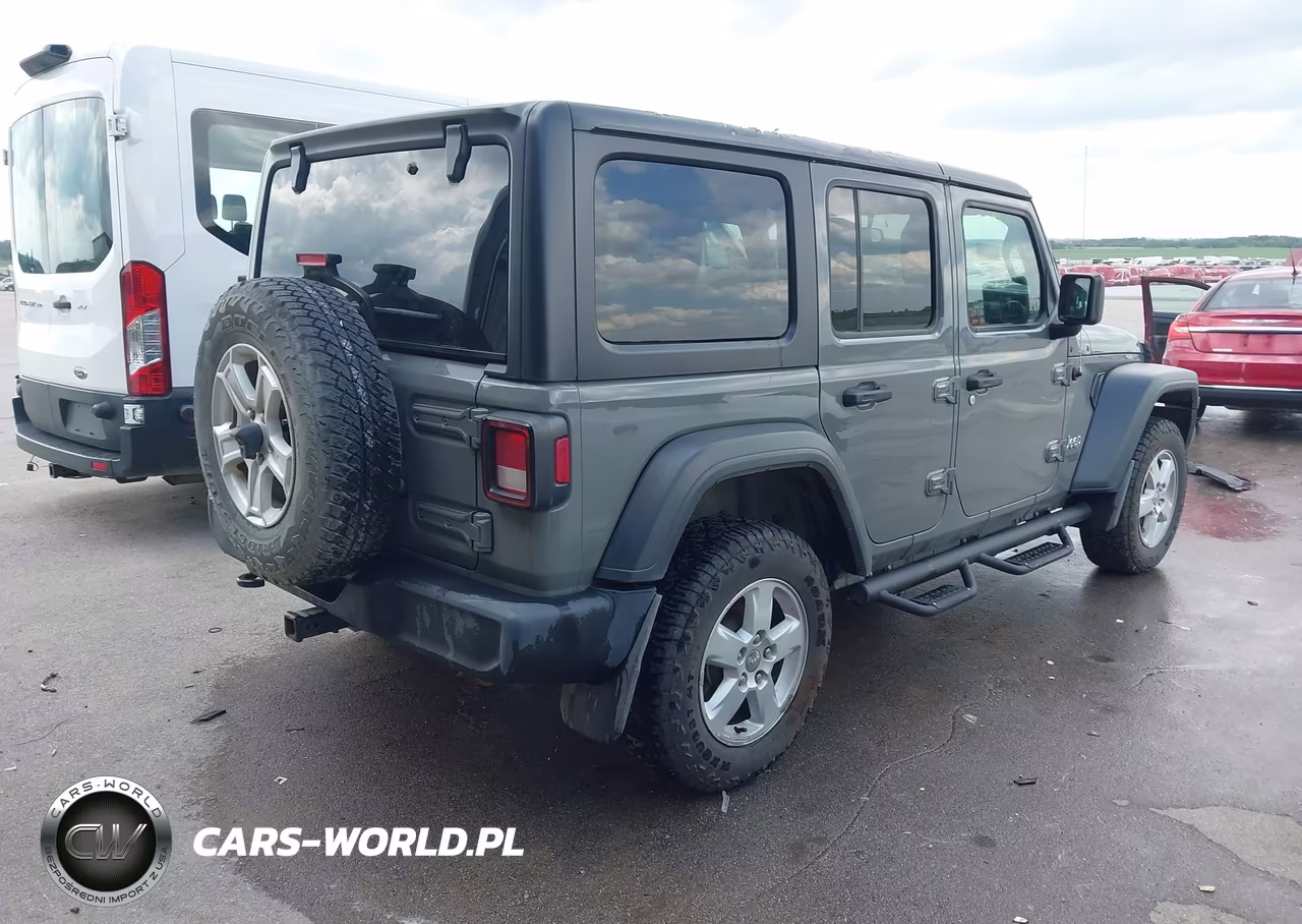 2018 Jeep Wrangler Unlimited Sport S 4X4 VIN:1C4HJXDN1JW197855 - 4