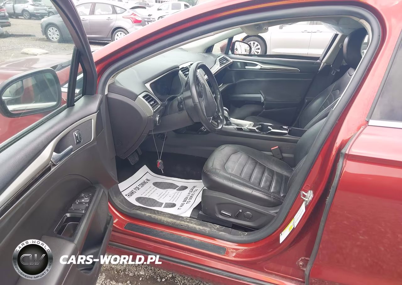 2014 Ford Fusion Se VIN:3FA6P0H94ER235698 - 5
