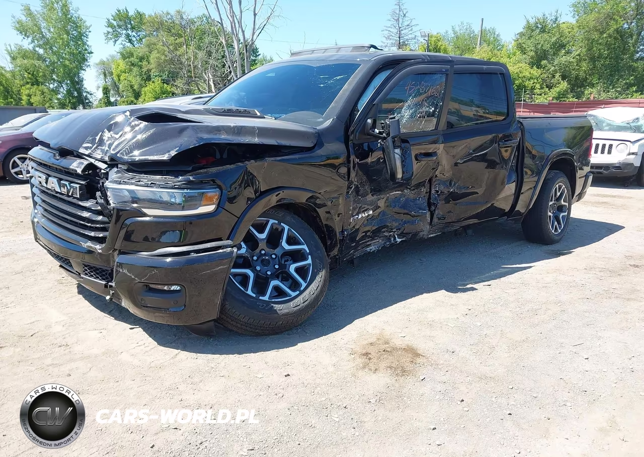 2026 Ram 1500 Laramie 4X4 5'7 Box VIN:1C6SRFJP2TN191593 - 2