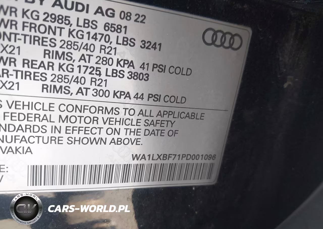 2023 Audi Q7 Premium Plus 55 Tfsi Quattro Tiptronic VIN:WA1LXBF71PD001096 - 9