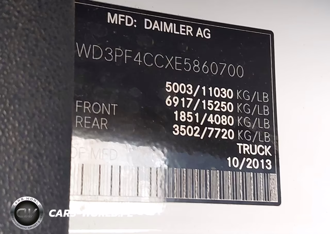 2014 Mercedes-Benz Sprinter 3500 High Roof VIN:WD3PF4CCXE5860700 - 8