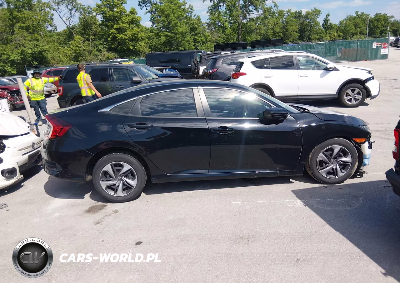 2020 Honda Civic Lx VIN:19XFC2F69LE029517 - 14