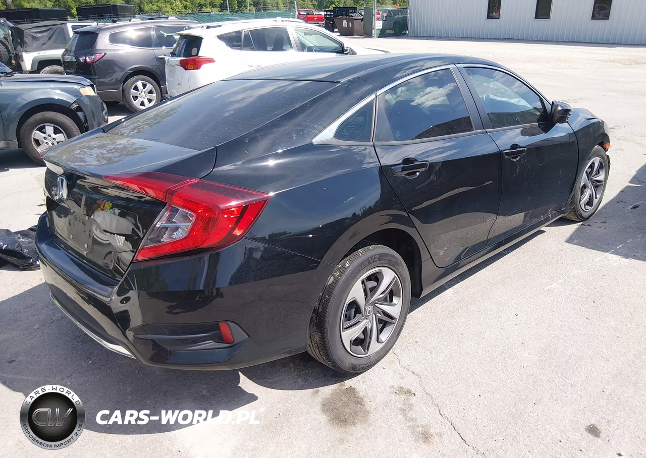 2020 Honda Civic Lx VIN:19XFC2F69LE029517 - 4
