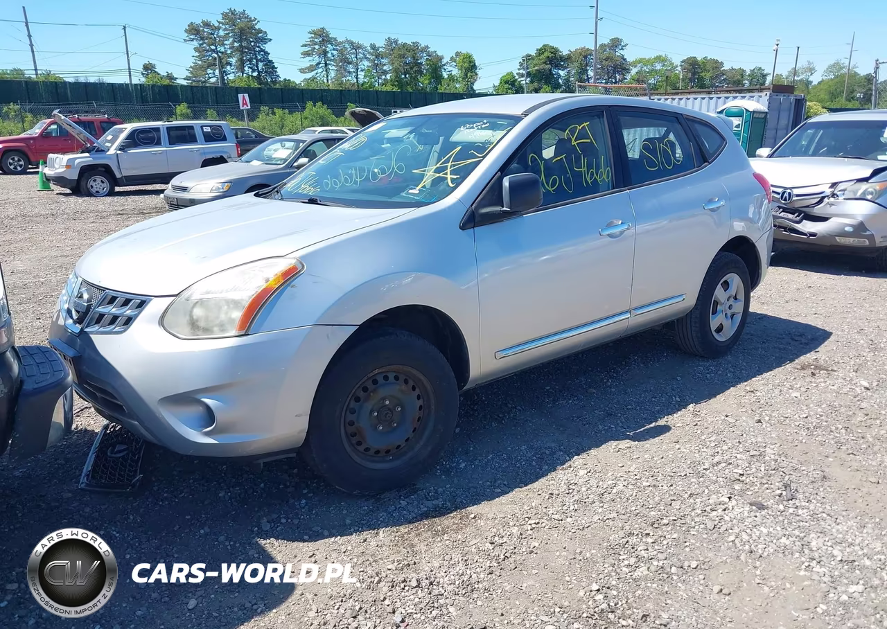 2013 Nissan Rogue S VIN:JN8AS5MV6DW642392 - 2