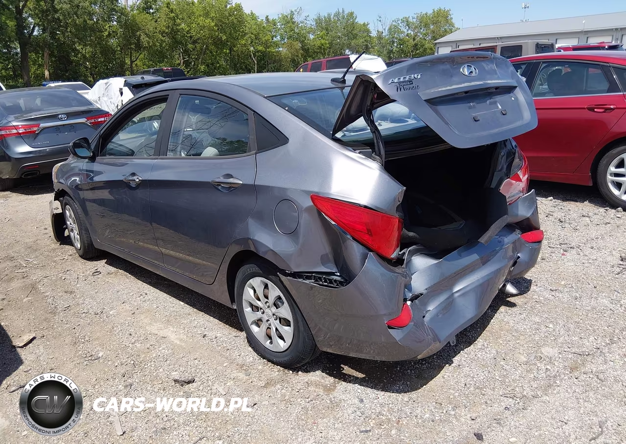 2016 Hyundai Accent Se VIN:KMHCT4AE8GU073556 - 3