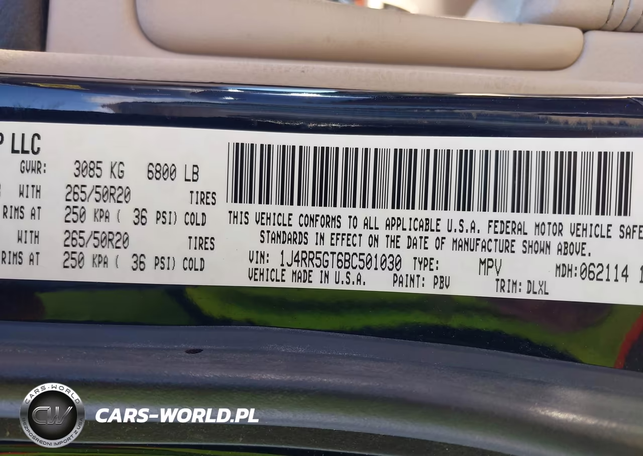 2011 Jeep Grand Cherokee Limited VIN:1J4RR5GT6BC501030 - 9