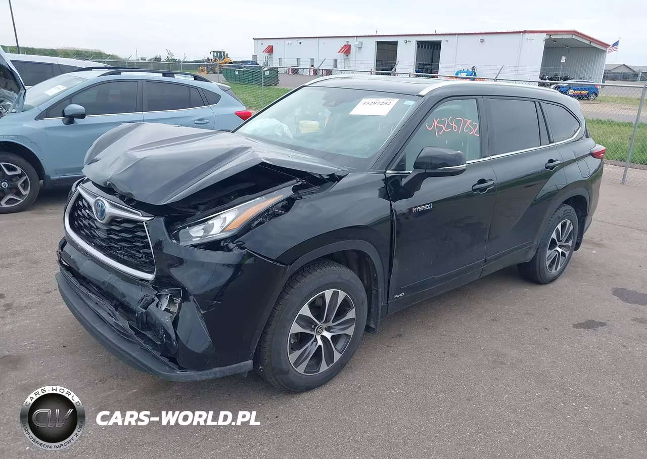 2020 Toyota Highlander Hybrid Xle VIN:5TDHBRCH3LS507981 - 2
