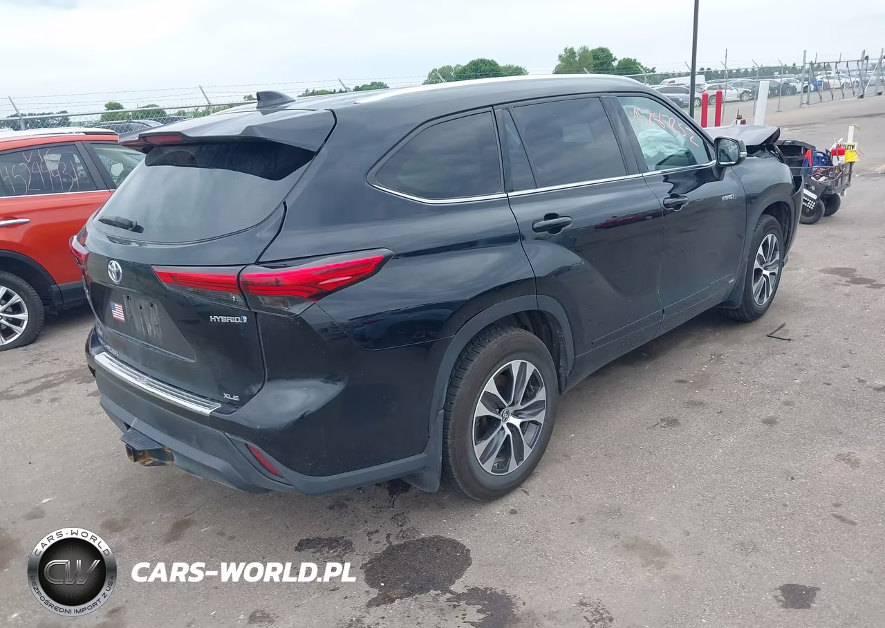 2020 Toyota Highlander Hybrid Xle VIN:5TDHBRCH3LS507981 - 4