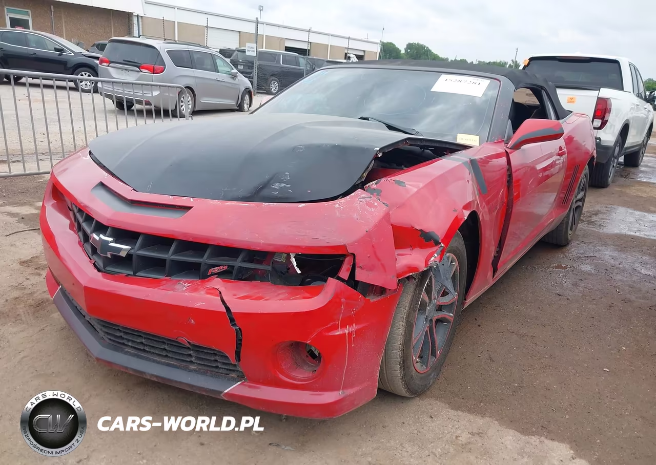 2011 Chevrolet Camaro 2Lt VIN:2G1FC3DD1B9211287 - 2