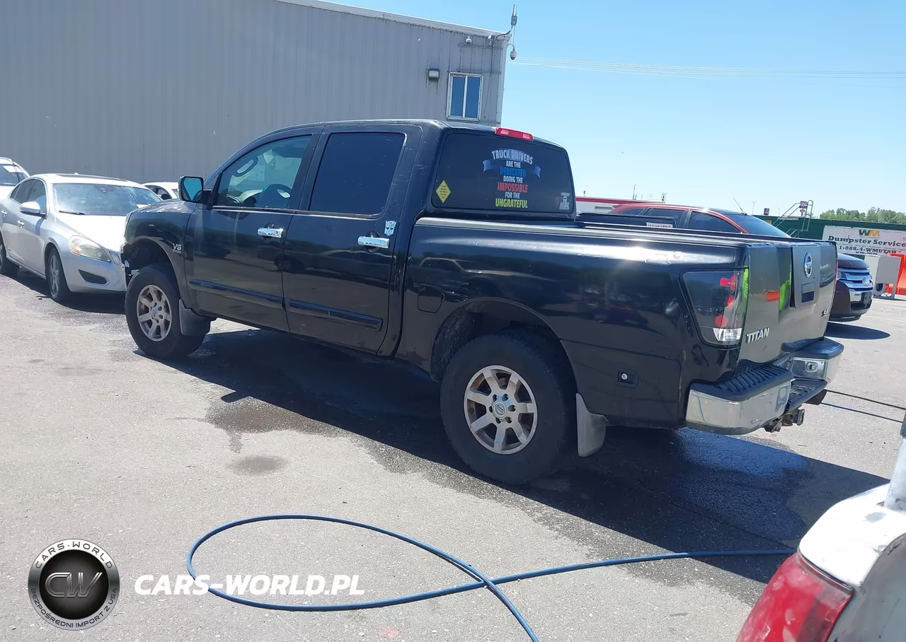 2004 Nissan Titan Le VIN:1N6AA07BX4N583837 - 3